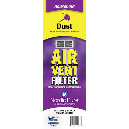 Dust Control Vent Filters by Nordic Pure