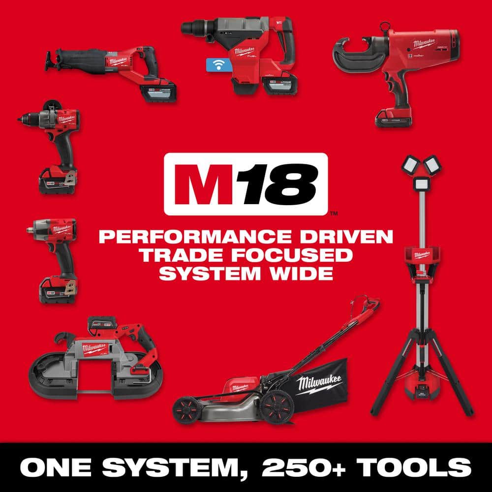 Milwaukee Power Tool Set M18 Cordless Combo Tool Kit 